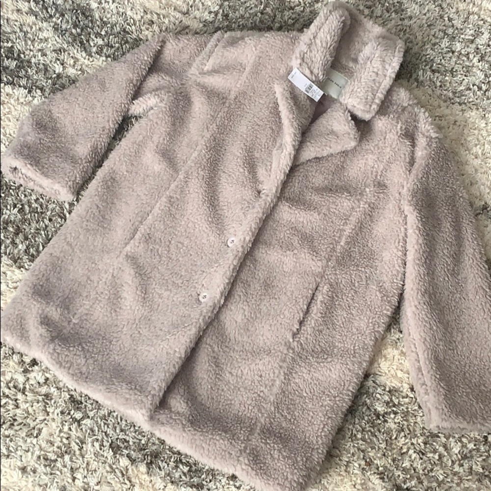 American Eagle Sherpa coat